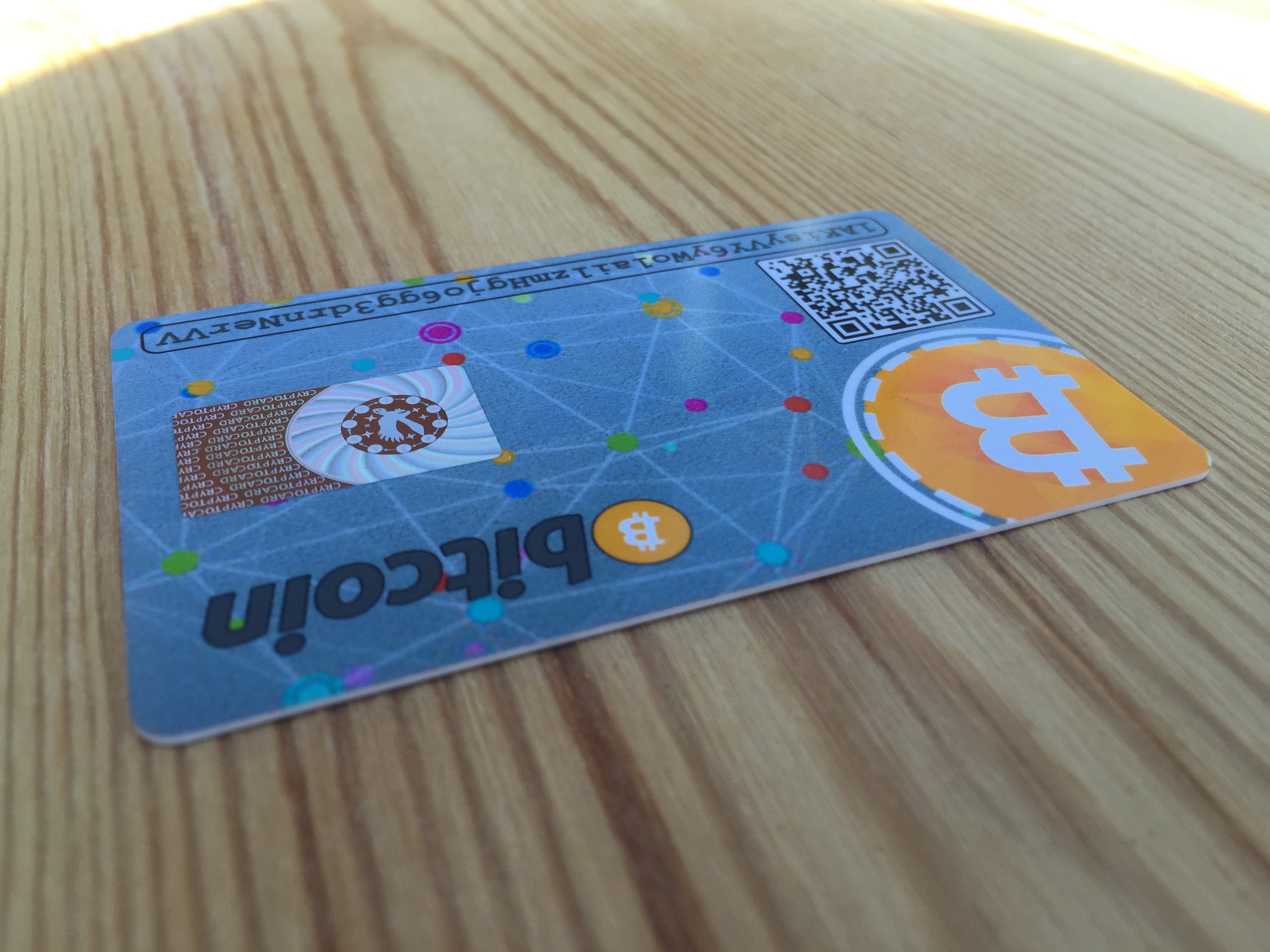 Bitcoin Cryptocard