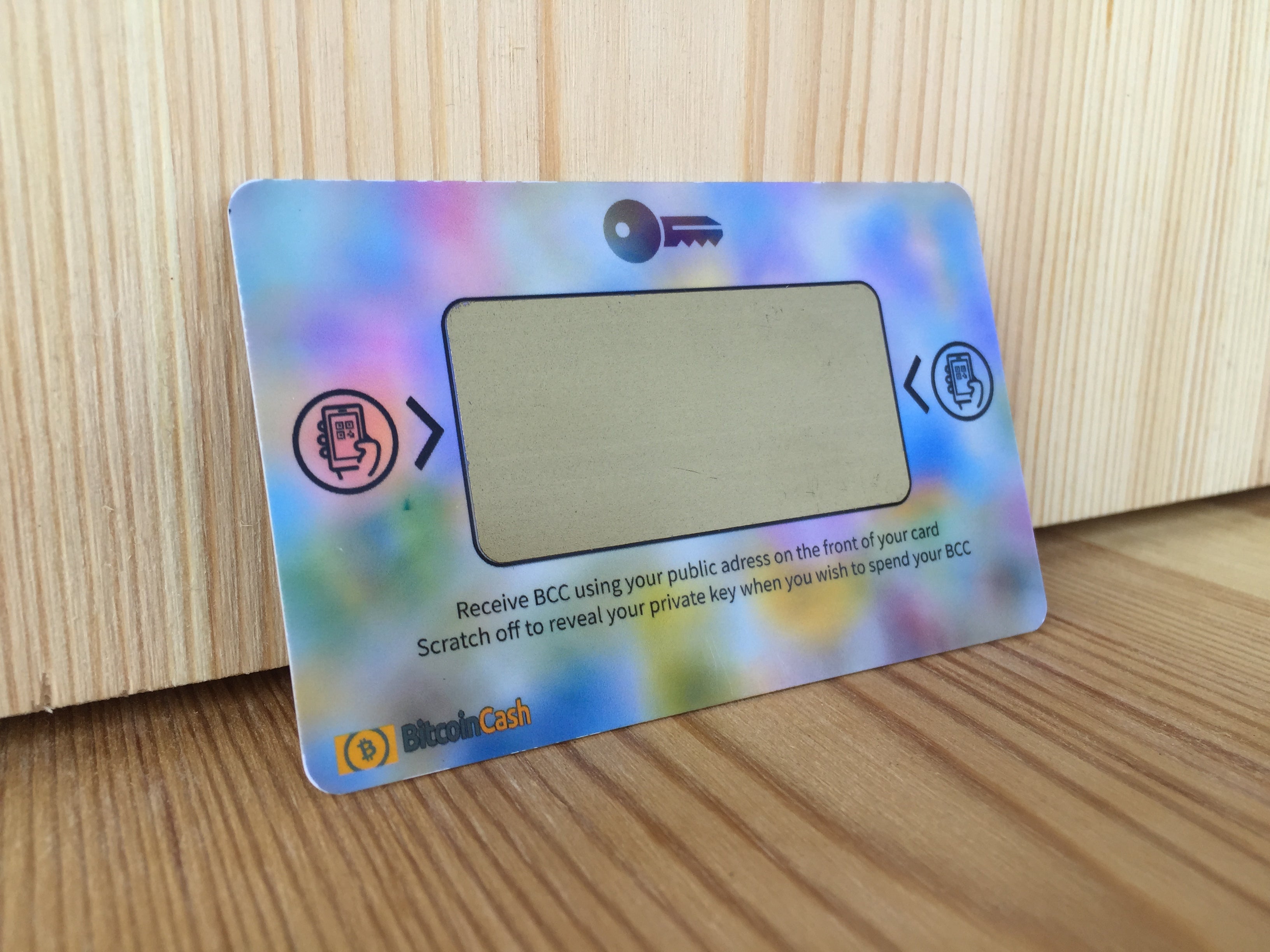 Bitcoin Cash Cryptocard