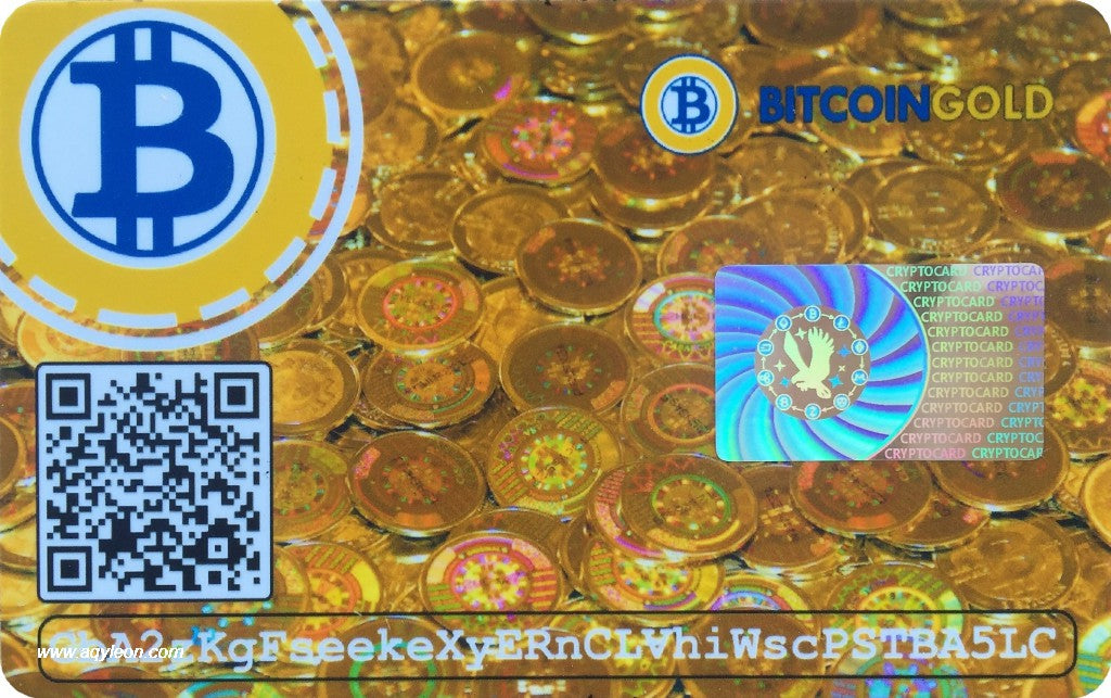 Bitcoin Gold Cryptocard