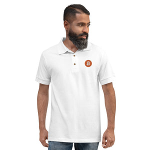 Bitcoin Logo Polo Shirt