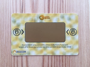 Dogecoin Cryptocard