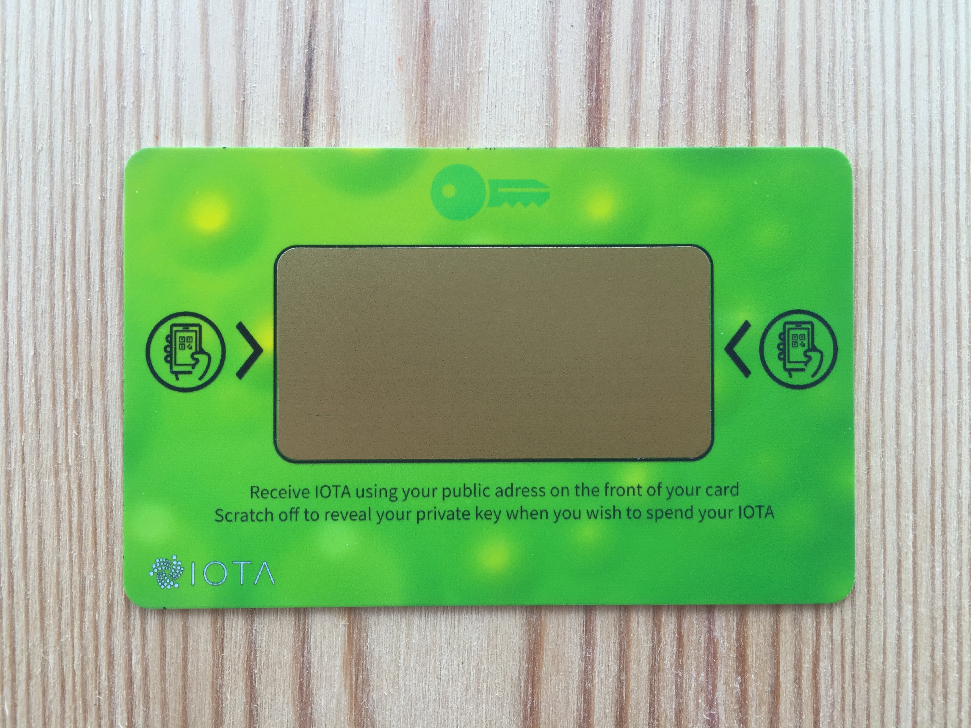 Iota Cryptocard