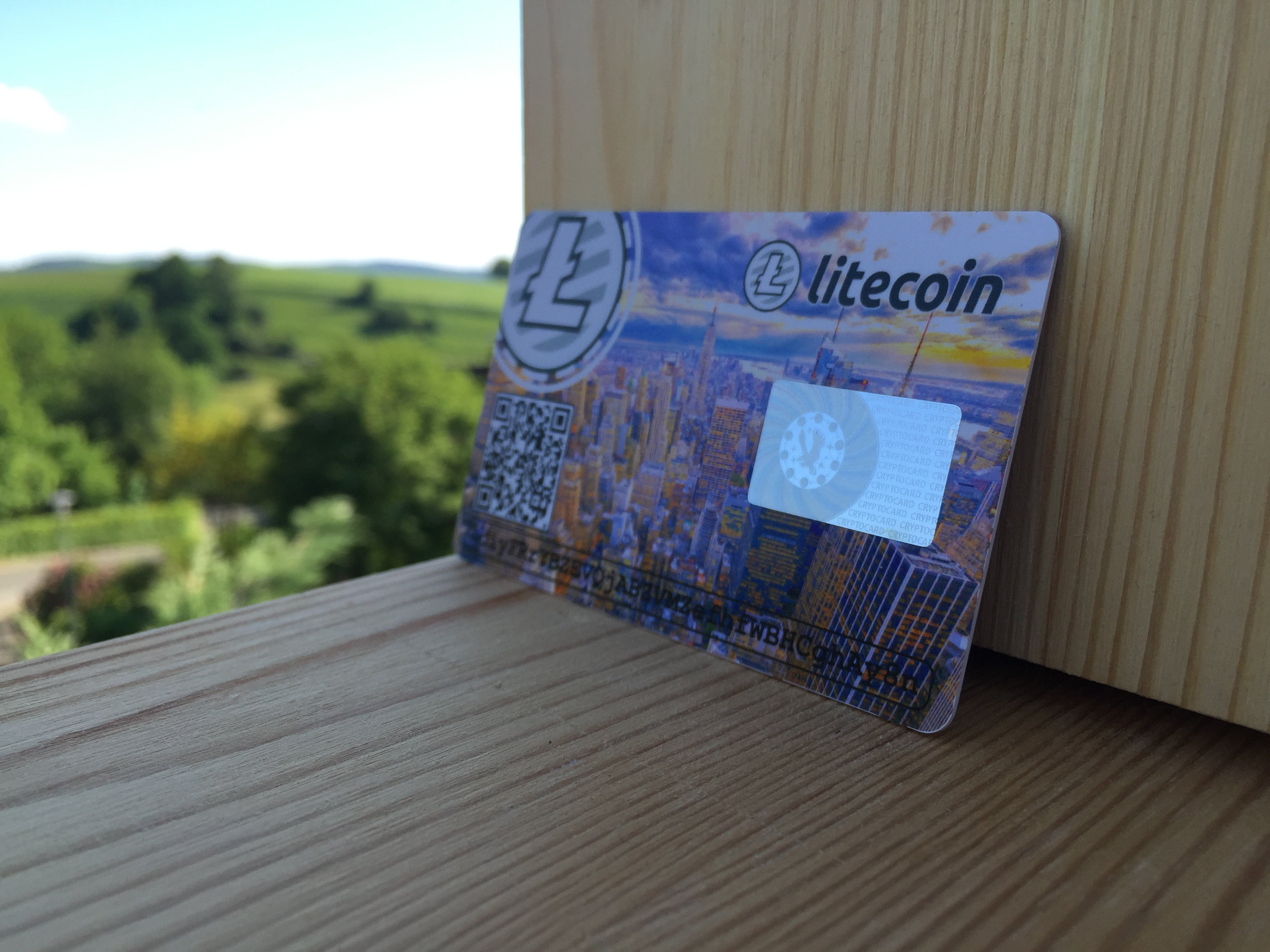 Litecoin Cryptocard