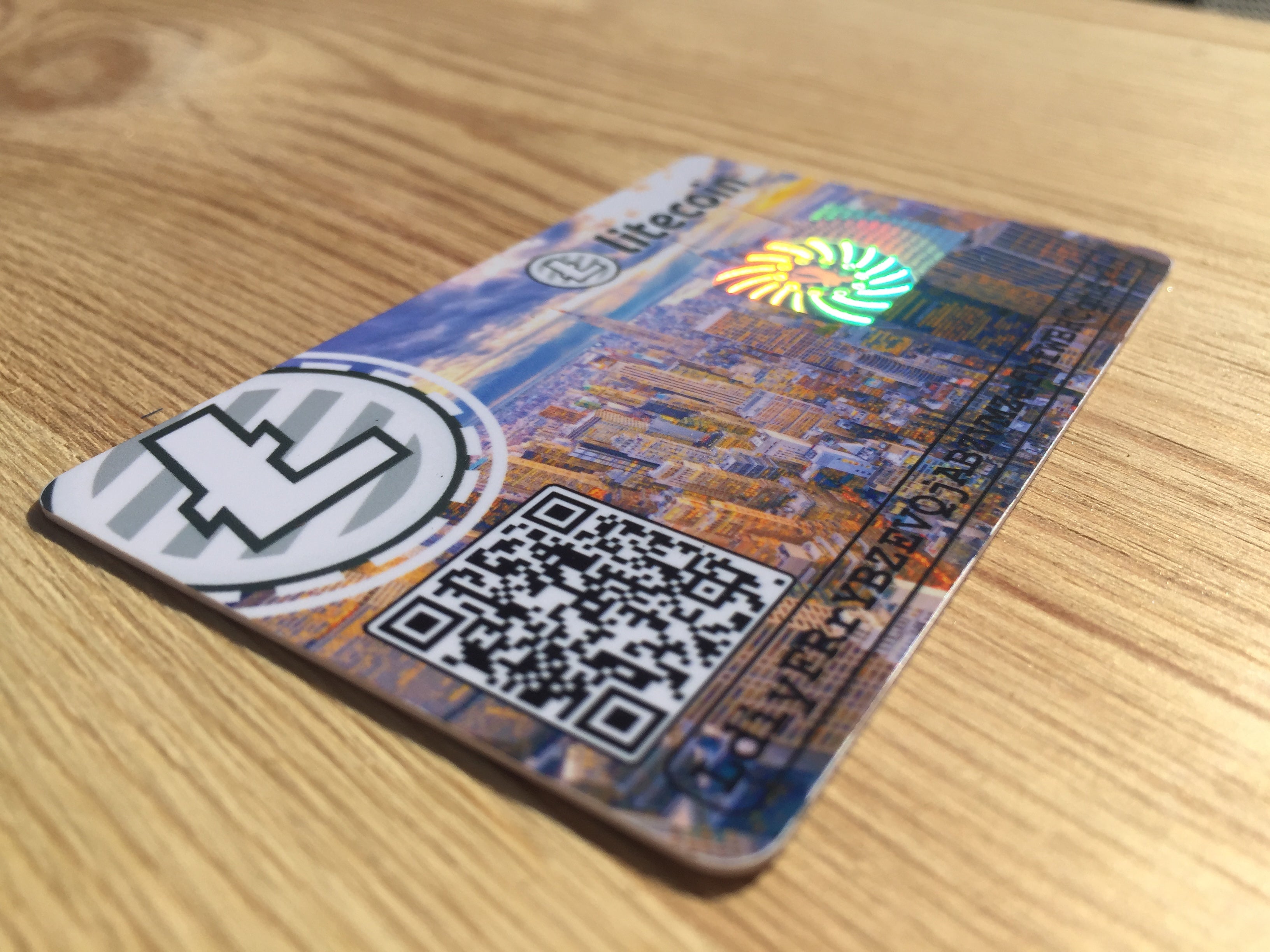 Litecoin Cryptocard