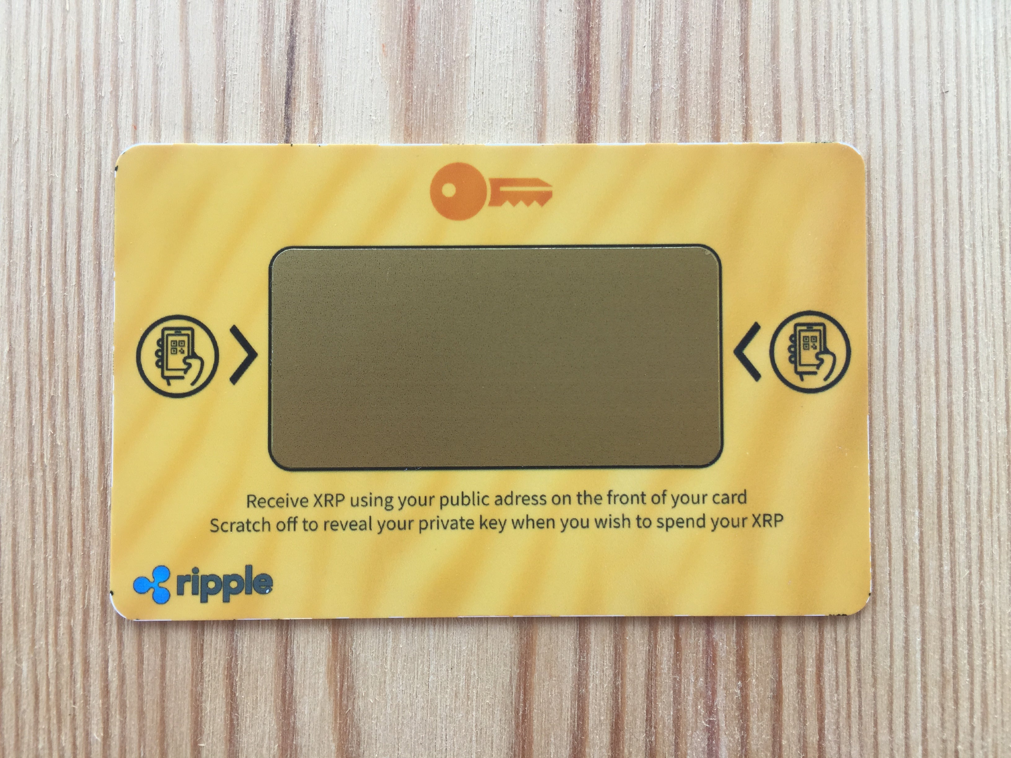 Ripple Cryptocard