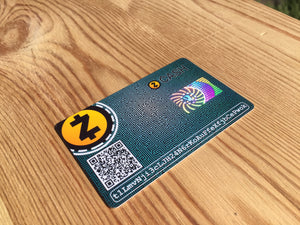 Zcash Cryptocard